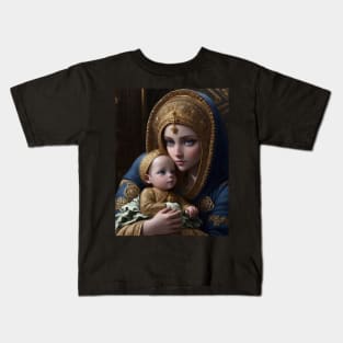 Madonna and Child Kids T-Shirt